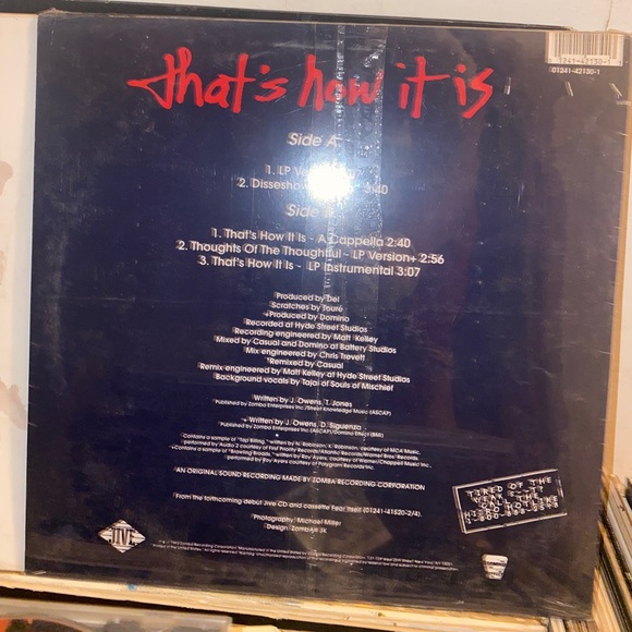 Casual That's How It Is (12") 
Media: Mint (M)   Absolutely perfect - Picture 2 of 2